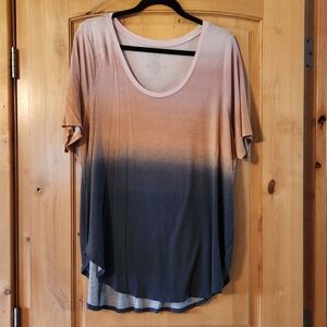 Dip dye Maurices tee
